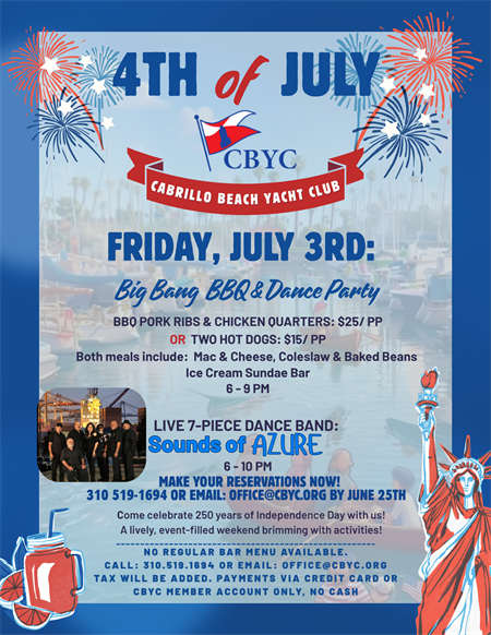 July 4th BBQ Party