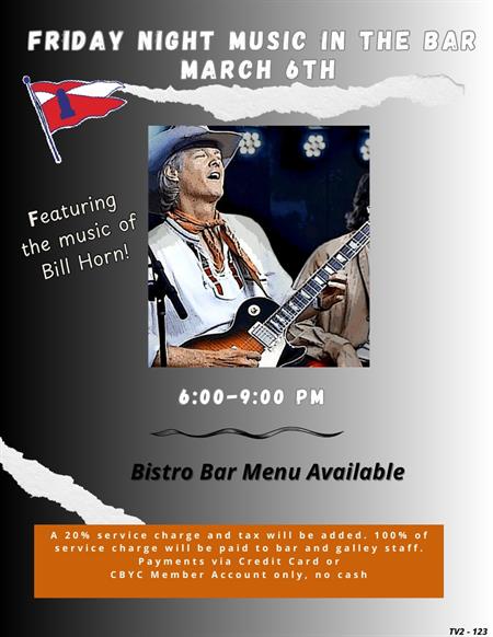 FRIDAY NIGHT MUSIC - BILL HORN